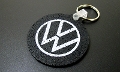 VW Recycled Tire Keychain