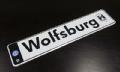 VW Wolfsburg Euro Plate
