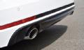 * m+ × VaryReife Rear Under Spoiler for A4(8W) Sedan/Avant Sline(カーボン) 【受注生産商品】
