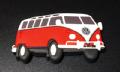 VW Magnet Bully red white