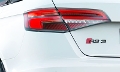 Audi純正RS3(8V)ブラックリアエンブレム