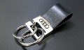 Audi Leather Valet Keychain