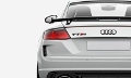 Audi純正TTRS(8S)ブラックリアエンブレム
