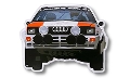Audi quattro Rally Car Metal Sign