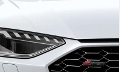 Audi純正RS4グロスブラックフロントエンブレム