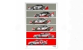 Ricardo Car Artwork Audi Quattro on Track Short Graphic ポスター