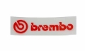 brembo(ブレンボ) ステッカーSサイズ レッド抜き文字タイプ