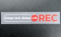 Drive Recorder Sticker (Always safe)