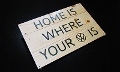 HOME IS WHERE YOUR VW IS - Wood Sign