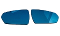 �yOL/US�zAUTO STYLE WIDE VIEW BLUE DOOR MIRROR LENS for Polo(AW1)